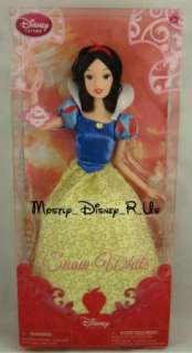 NEW Disney Store Snow White Poseable Fashion Barbie Doll  