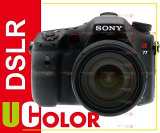 Sony Alpha A77 SLT A77VQ Digital SLR Camera with DT 16 50mm Lens Kit 