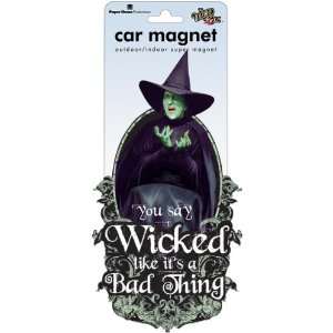 Car Magnet Oz Wicked Witch 