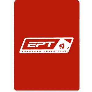  Fournier European Poker Tour Cut Card   Red Sports 