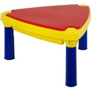  Triangular Sand & Water Play Table with Cover: Toys 
