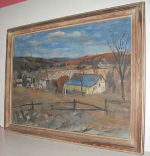 THE QUARRY CHESTER COUNTY PA OIL PAINTING PAUL WESCOTT  
