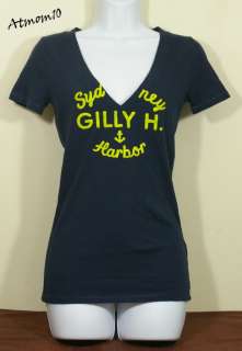 NWT Gilly hicks women V Neck T Shirt New S  