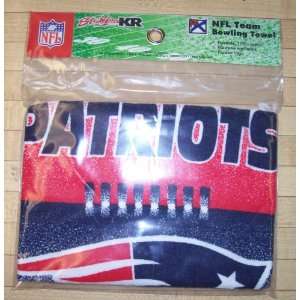   New England Patriots NFL Bowling Towel 16 x 24 Sports & Outdoors