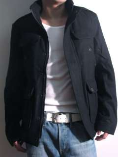 NWT Premium M 65 Style Black Wool Jacket Coat S XL  
