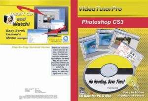 Adobe PhotoShop CS3 Interactive Video Training Tutorial on CD with 