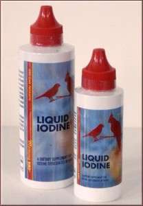 Morning Bird Liquid Iodine for finches  