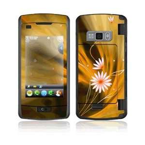 : Flame Flowers Decorative Skin Cover Decal Sticker for LG enV Touch 