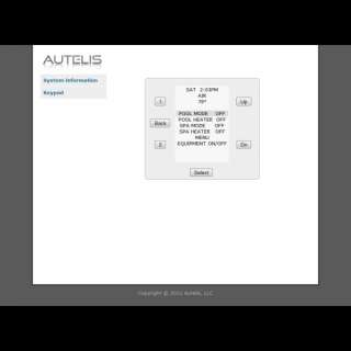 Autelis Pool Control Jandy PDA Web IP Home Automation Adapter Zodiac 