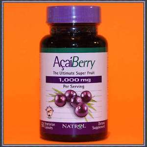Acai Berry Diet ULTIMATE Fat Burner Super Detox Daily 047469055769 