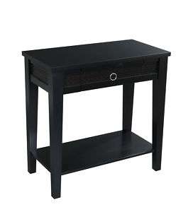 Banyan Foyer Table Accent Table End Table   Black 090234199083  