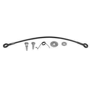  1968 72 El Camino Tail Gate Cable Assembly with Hardware 