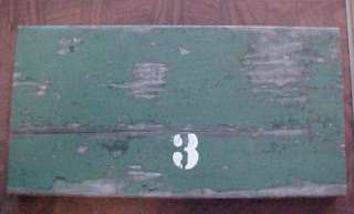 1930 NOTRE DAME STADIUM WOOD BENCH SEAT,COA, SEAT # 3  
