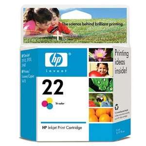  HP 22   Print cartridge   1 x color (cyan, magenta, yellow 