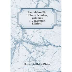   , Volumes 1 2 (German Edition) Hermann Karl Eberhard Martus Books