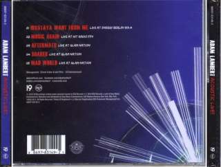 ADAM LAMBERT Acoustic Live Blue Spine CD Still Sealed  