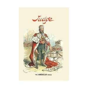  Judge The American Prince 12x18 Giclee on canvas