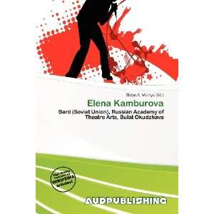  Elena Kamburova (9786138421993) Eldon A. Mainyu Books
