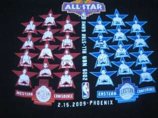 New NBA All Star Youth Small T shirt Phoenix Adidas  