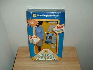 Washington Mutual Lady Action Teller NEVER OPENED COLLECTORS ITEM 