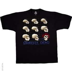  Grateful Dead Evolution T Shirt (Black), M: Sports 