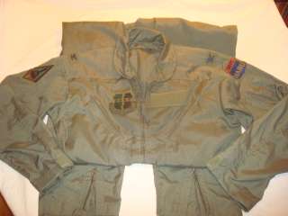RARE Original USAF SR 71 Blackbird Colonel Flight Suit Patches Air 