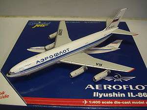 Gemini Jets Aeroflot IL 86 1990s color  