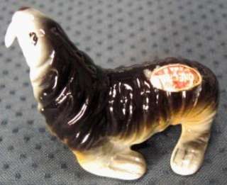1960s Bridge Bone China Japan Miniature Walrus Figure  