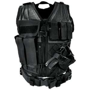  Black Tactical Vest (Standard)