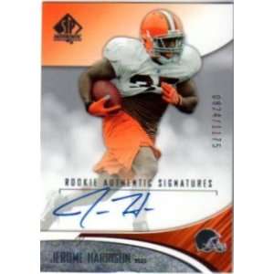  Jerome Harrison Cleveland Browns 2006 SP Authentic #206 