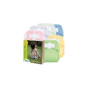  Changing Diapers Book & 6 bumGenius 4.0 One Size Baby