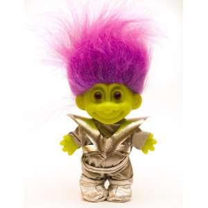    My Lucky Green Martian Space Boy 6 Troll Doll: Toys & Games