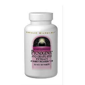   NaturalsÂ® Pycnogenol and Grape Seed Extract