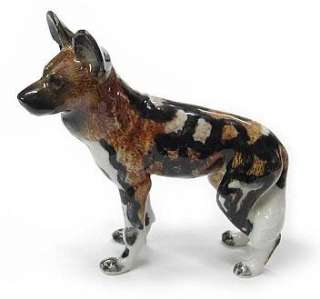Northern Rose Porcelain Miniature African Wild Dog SALE  