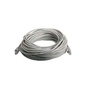 50ft Grey Cat5e Molded Ethernet Crossover Cable  
