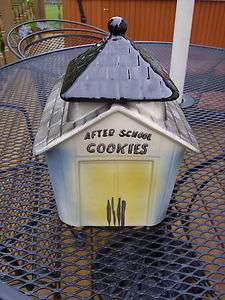 American Bisque School House After School Cookies Cookie Jar  