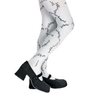 Lets Party By Disguise Inc Stitched (White) Child Tights / White 
