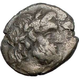 THESSALONICA Macedonia 158BC Ancient Greek Coin Zeus King of the Gods 