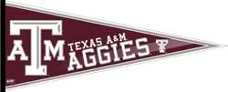 Texas A&M University Aggies NCAA Wall Pennant 12x30  