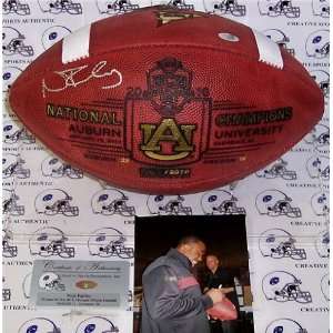  Nick Fairley Autographed/Hand Signed Auburn Champs 