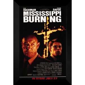  Mississippi Burning 27x40 FRAMED Movie Poster   Style A 