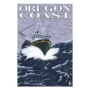  Fishing Boat   Oregon Coast, c.2009 Premium Poster Print 