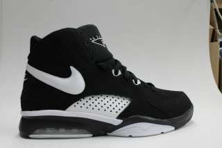 Nike Air Maestro Flight Black White Authentic Mens Basketball Sneakers 