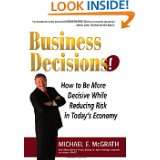   Reducing Risk in Todays Economy by Michael E. McGrath (Oct 6, 2009