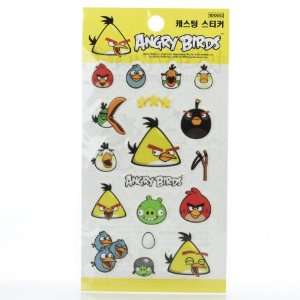  Rovio Angry Birds Assorted Stickers Yellow Bird: Toys 