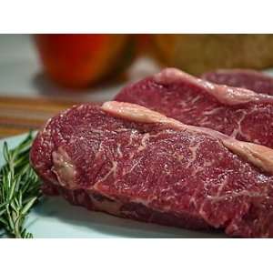 Elite Black Angus Beef Ny Strip Steak Grocery & Gourmet Food