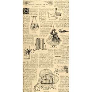  1896 Article Mens Christmas Gifts Frances E. Lanigan 