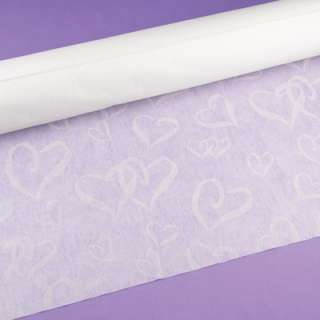 Ivory Linked at the Heart Wedding Aisle Runner  