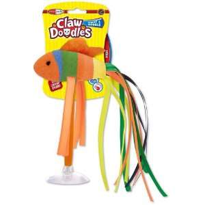  Jakks ClawDoodles Swat & Bobble Fish Cat Toy: Pet Supplies