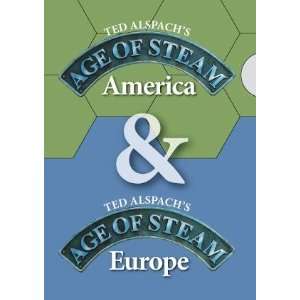    Steam/Age of Steam Expansion America & Europe Toys & Games
